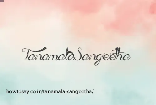 Tanamala Sangeetha