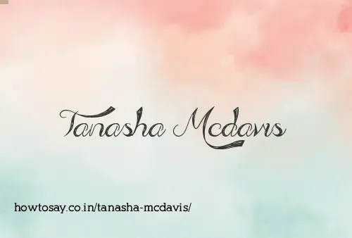 Tanasha Mcdavis