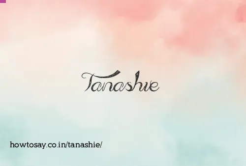 Tanashie