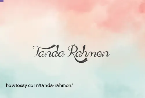 Tanda Rahmon