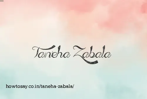 Taneha Zabala