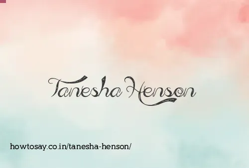 Tanesha Henson
