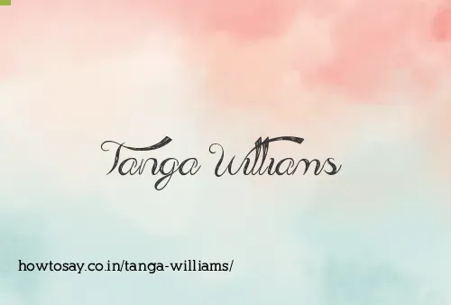 Tanga Williams