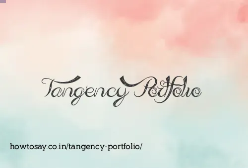 Tangency Portfolio