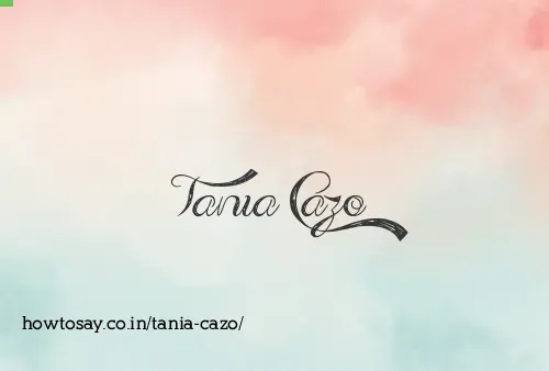 Tania Cazo