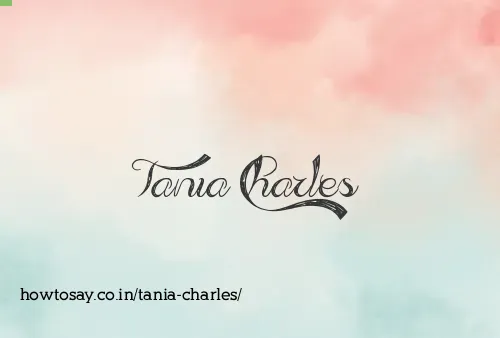 Tania Charles