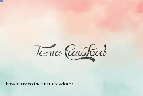 Tania Crawford