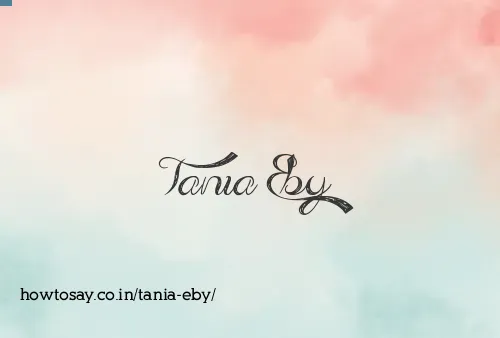 Tania Eby