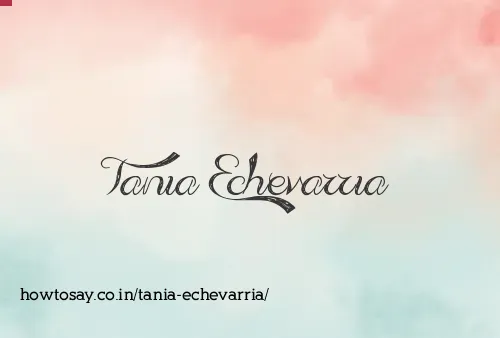 Tania Echevarria