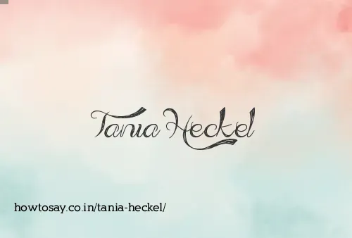 Tania Heckel