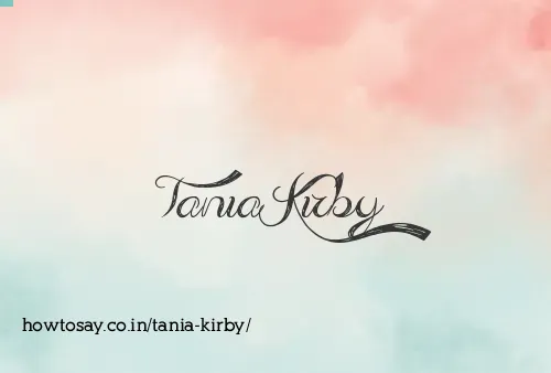 Tania Kirby