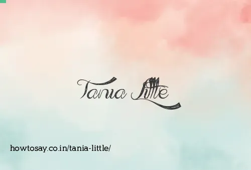 Tania Little