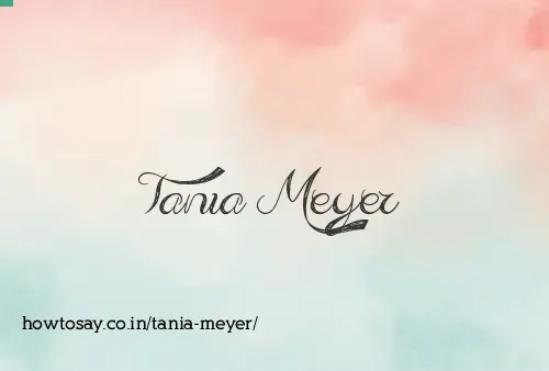 Tania Meyer