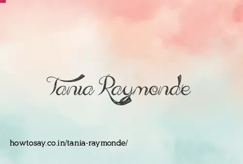 Tania Raymonde