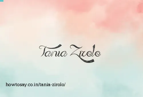 Tania Zirolo