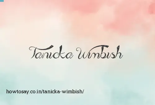 Tanicka Wimbish