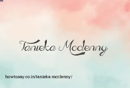 Tanieka Mcclenny