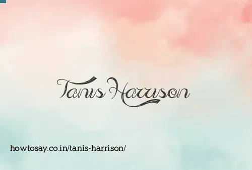 Tanis Harrison
