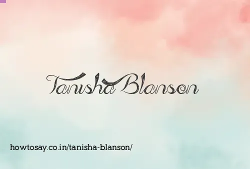 Tanisha Blanson