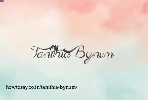 Tanithia Bynum