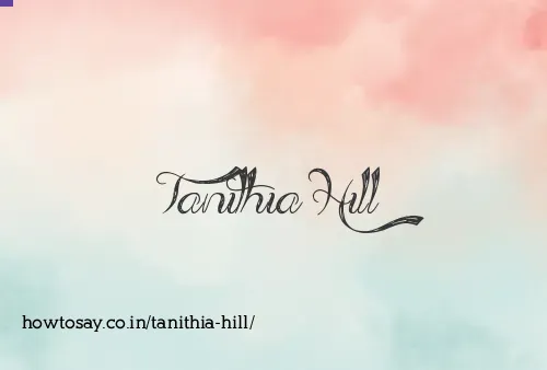 Tanithia Hill