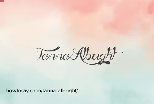 Tanna Albright