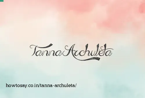 Tanna Archuleta