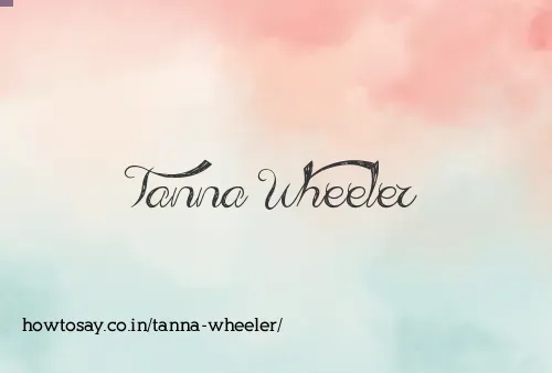 Tanna Wheeler