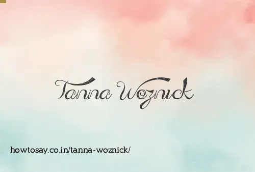 Tanna Woznick
