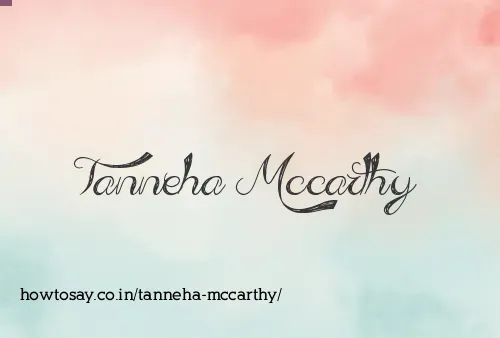 Tanneha Mccarthy