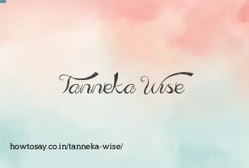 Tanneka Wise
