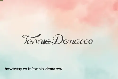 Tannia Demarco