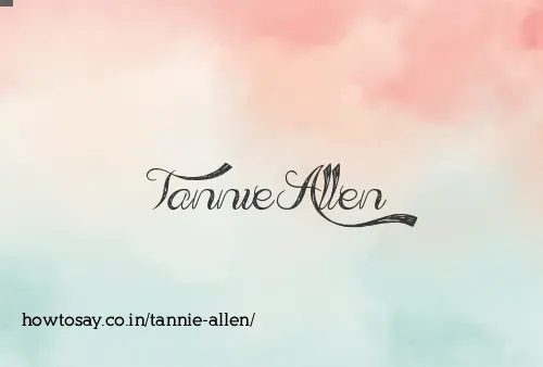 Tannie Allen