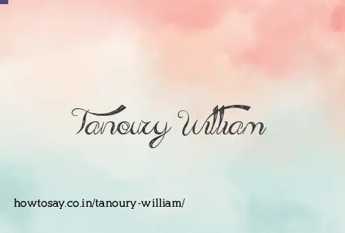 Tanoury William