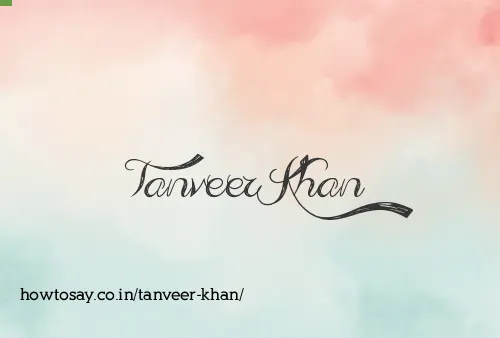 Tanveer Khan