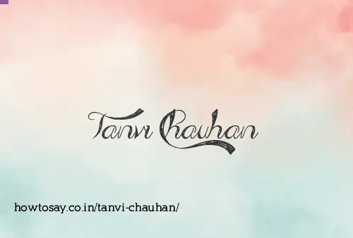 Tanvi Chauhan