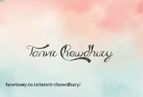 Tanvir Chowdhury