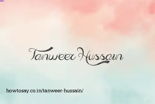 Tanweer Hussain