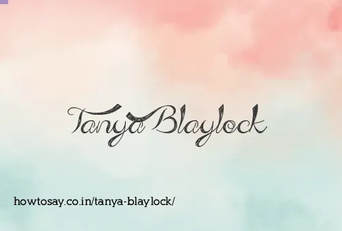 Tanya Blaylock