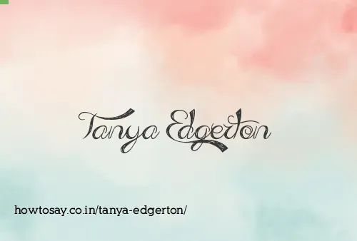Tanya Edgerton