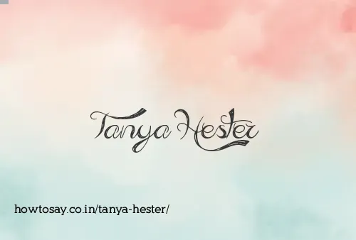 Tanya Hester