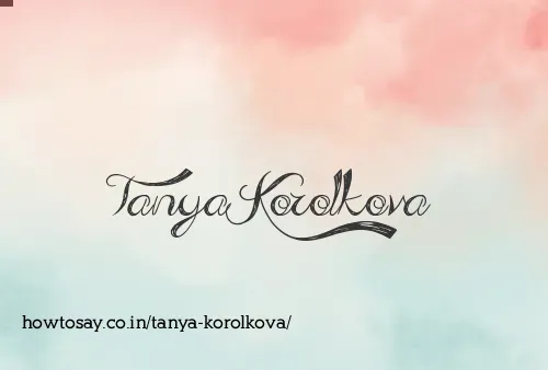 Tanya Korolkova