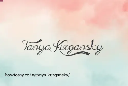 Tanya Kurgansky
