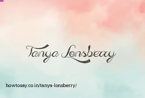 Tanya Lonsberry