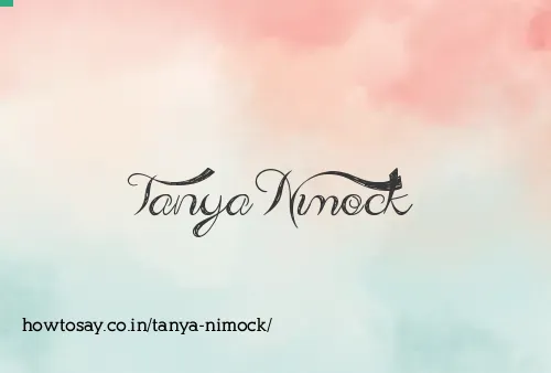 Tanya Nimock