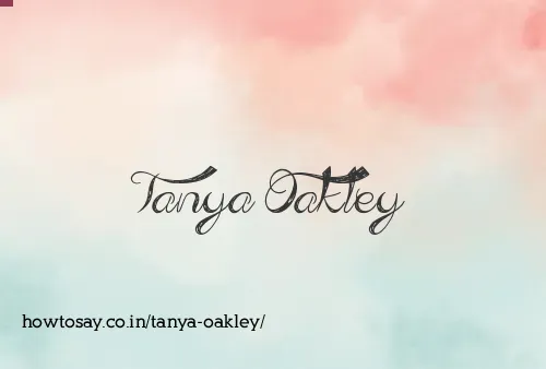 Tanya Oakley