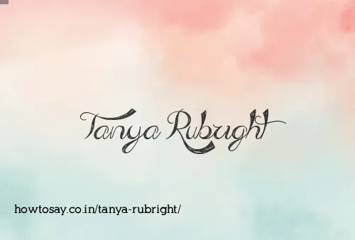Tanya Rubright