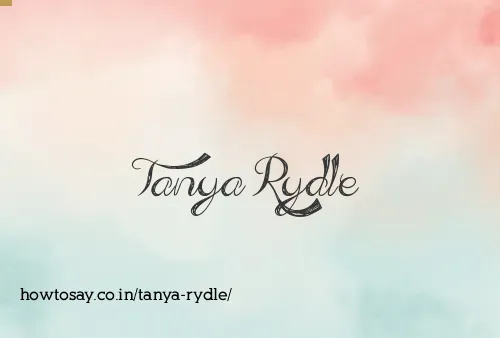 Tanya Rydle