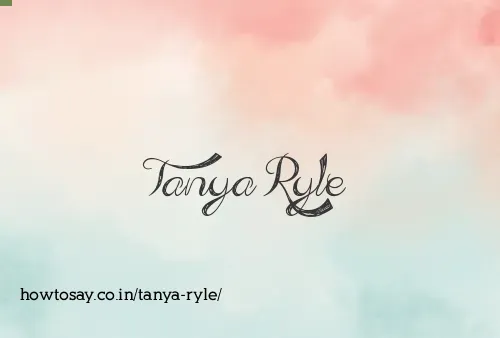 Tanya Ryle