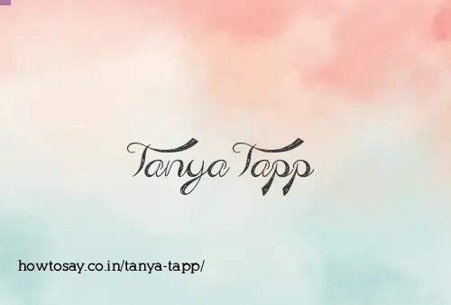 Tanya Tapp